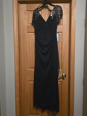 Navy evening gown - NWTs